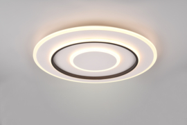 Trio lighting plafondlamp Jora led, wit incl. switch dimmer 60 cm