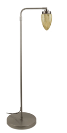 Old timer light vloerlamp Traan,  licht marmer glas
