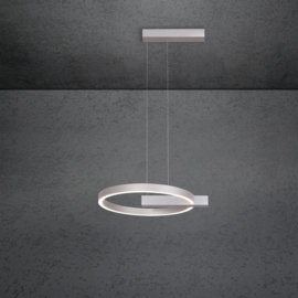 Escale hanglamp Midnight single led, aluminium incl. touchdimmer 40 cm
