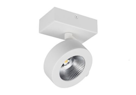 Plafondspot  BC0031W led, 1-lichts mat wit