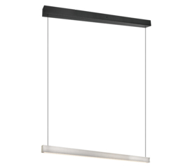 Trio lighting hanglamp Wallace led, mat nikkel