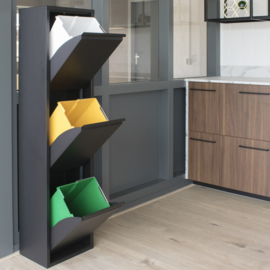 Spinder design Opberger Gigi 3, zwart