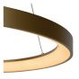 Lucide hanglamp Vidal led, mat goud-messing