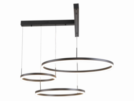 Light trend hanglamp Skylight led, zwart incl. afstandsbediening