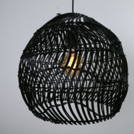 WF Light hanglamp Hive, zwart 60 cm