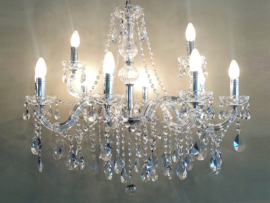 Light trend hanglamp Maria Theresa Chandelier, 8+2- lichts chroom