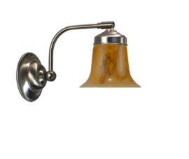 Old timerlight wandlamp Klokje, donker marmer