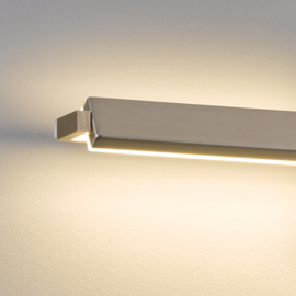 Fischer & Honsel wandlamp Pare TW led, mat nikkel 60 cm