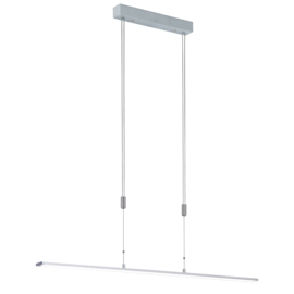 Fischer&honsel hanglamp Metz TW led, mat nikkel incl. pushdimmer