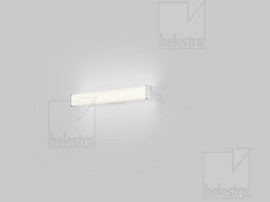 Helestra wandlamp Isou led, chroom/staal met acryl glas 60 cm