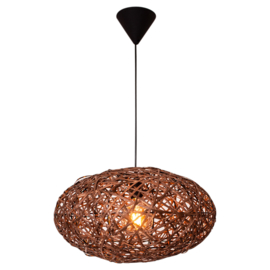 By Rydéns hanglamp Diego, bruin incl. licht bron