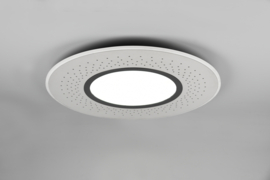 Trio lighting plafondlamp Verus led, mat nikkel 70 cm incl. afstandsbediening