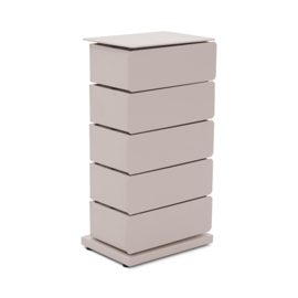 Spinder design Opbergkast Joey 5, silky taupe