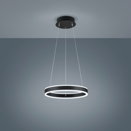 Helestra  hanglamp Servo led, 40 cm zwart