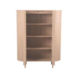 Label 51 hoge kast Oliva, naturel eiken