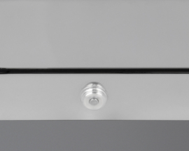 Trio lighting wandlamp Fabrizio led, chroom 80 cm IP44