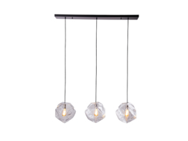 Light trend hanglamp Stenen 330- 3, clear glas