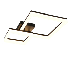 Trio lighting plafondlamp Camino led, zwart