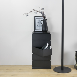 Spinder design Opbergkast Joey 5, zwart
