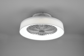 Plafond ventilator Farsund led, 47 cm wit incl. afstandsbediening