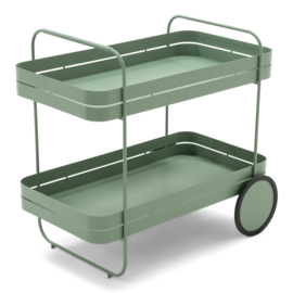 Spinder design GIN & TROLLEY Serveerwagen, dusty green