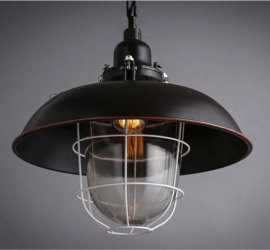 Amedi hanglamp CFH 10258, zwart 40 cm
