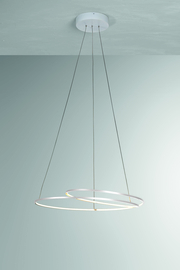 Bopp leuchten hanglamp AT led, wit 45 cm