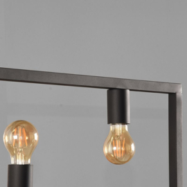 Label 51  hanglamp Quadrato, zwart