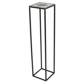 Zuil Ibiza Pillar, blacksmith met keramiek 90 cm