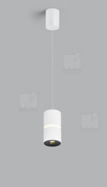 Helestra  hanglamp Rok led, 1-lichts wit