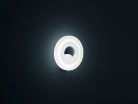 Helestra wandlamp Jenna led, mat wit rond