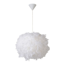 Lucide hanglamp Goosy soft, wit