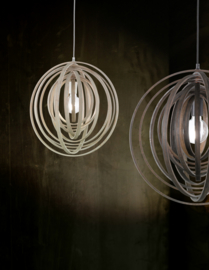 Trio lighting hanglamp Boolan, bruin