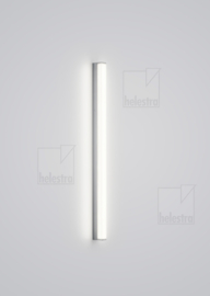 Helestra wandlamp Lado-S led,  aluminium met acryl glas 60 cm IP44