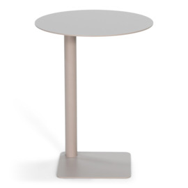 Spinder design Bijzettafel Sunny high, silky taupe