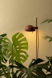 Faro vloerlamp Matilda, burgandy