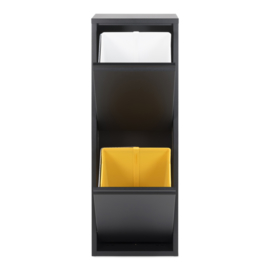 Spinder design Opberger Gigi 2, zwart