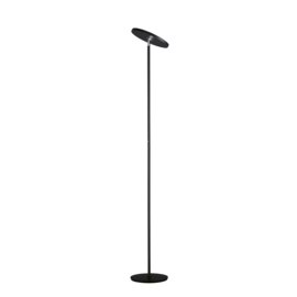 Fischer & Honsel vloerlamp Bever led, zwart