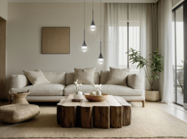 Helestra  hanglamp Deep led, 3-lichts mat zwart