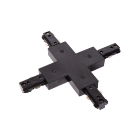 Lucide TRACK X-koppelstuk - 1-fase Railsysteem / Railverlichting - zwart