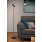 Lucide vloerlamp Philon led, zwart
