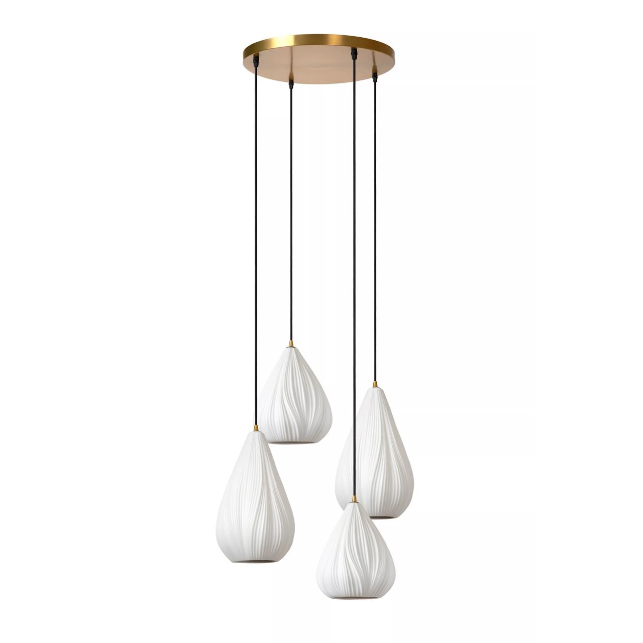 Lucide hanglamp Cinzia zwart-wit