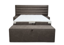 Boxspring Rome elektrisch, stof Juke Plumb 180 x 200 cm
