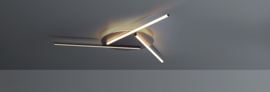 Bopp leuchten plafondlamp Dual led, antraciet