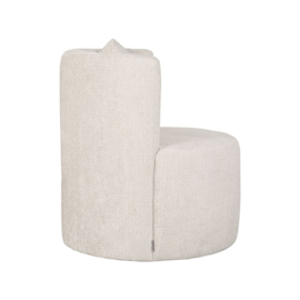 Label 51 fauteuil Evy, stof elegance creme