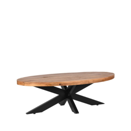 Salontafel Zip, rough mangohout