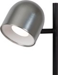 Lucide SKANSKA RECH - grijs Oplaadbare Vloerlamp Binnen/Buiten - Accu/Batterij
