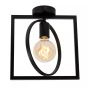 Lucide plafondlamp Suus, zwart