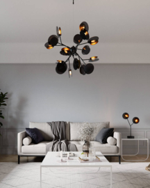 By Rydéns hanglamp Turno, zwart