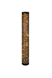 Trio lighting vloerlamp Taco led, zwart-goud